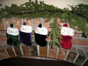 Dog xmas stockings